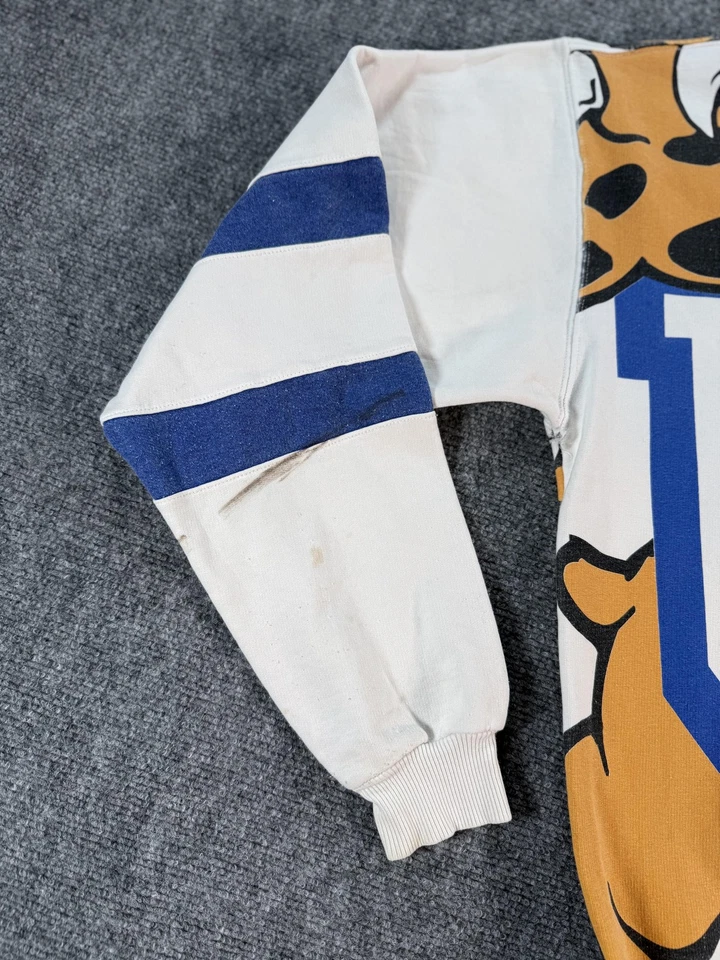 Vintage Kentucky Wildcats Sweater Mens Medium NCAA Basketball All Over Print 90s - Image 3 of 4