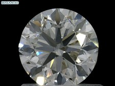 0.90 Carat Cert. GIA Round Natural Mined Diamond Loose J color VS1 clarity 3780.89 per carat
