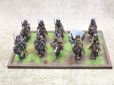 28mm ECW SCOTS CAVALRY x9 Well Painted Jacobites English Civil War 37383