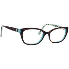 Kate Spade Eyeglasses Arabel 2NL Dark Havana on Blue Cat Eye Frame 51 17 140