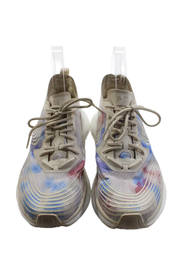 Tenis para correr APL para mujer con estampado de tie dye con cordones multicolores talla 7 Foto 2 de 4