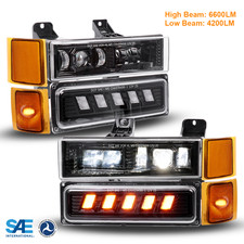 Led Sealed Headlight Dot Bumper Lamp For Chevy C1500 C3500 K1500 K3500 1994-1999 Led Sealed Headlight Dot Bumper Lamp For Chevy C1500 C3500 K1500 K3500 1994-1999