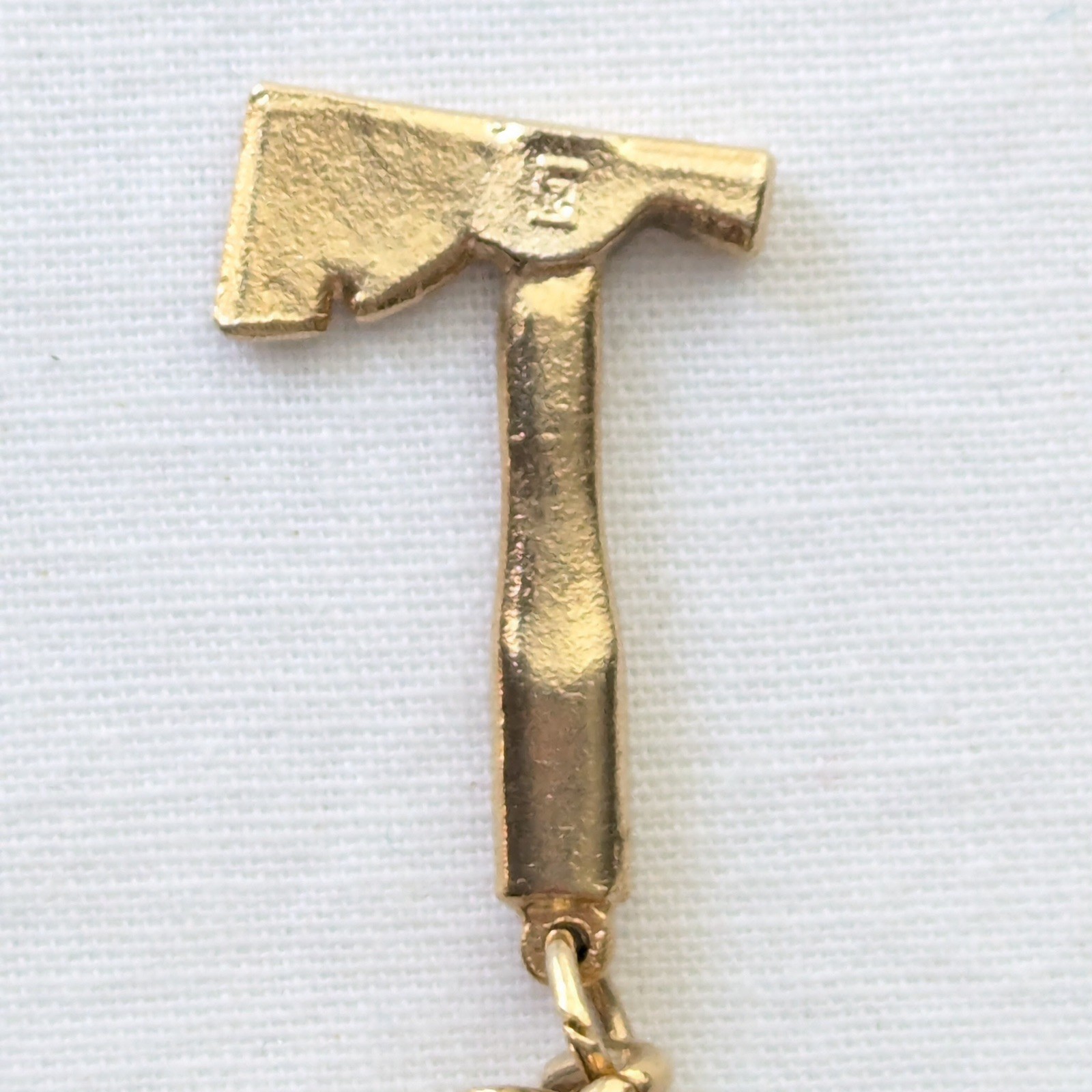 Technical School Charm Bracelet Ruler Vintage Plu… - image 3