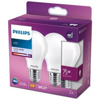 2Er Pack Philips E27 Led Lampen Classic Matt 8,5W Wie 75W 4000K NeutralweißEs Li