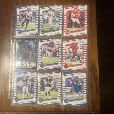 Lot Of Absolute Football Cards  Multiple Star Athletes