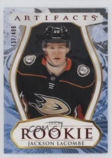 2023-24 Upper Deck Artifacts Rookies Ruby 137/499 Jackson LaCombe #185 0q3