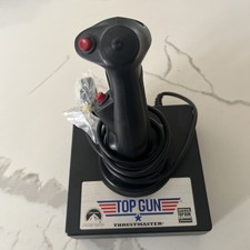 Top Gun Thrustmaster Official Top Gun USB Joystick 1996 Paramount Gaming TESTED!