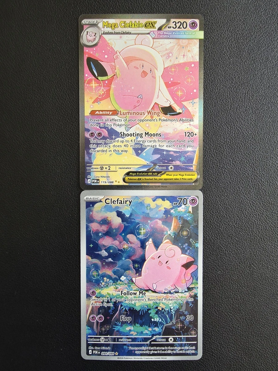Clefable ex Pokémon TCG Cards for sale | eBay