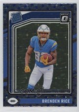 2024 Panini Donruss Optic Rated Rookie Stars Prizm Brenden Rice #213 1b1g
