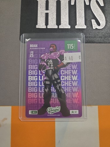 BOJAX (BO JACKSON) 2025 BO JACKSON BATTLE ARENA NATIONAL FOIL ALT GRAPE #BLC-1