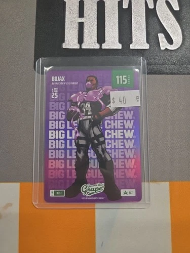BOJAX (BO JACKSON) 2025 BO JACKSON BATTLE ARENA NATIONAL FOIL ALT GRAPE #BLC-1