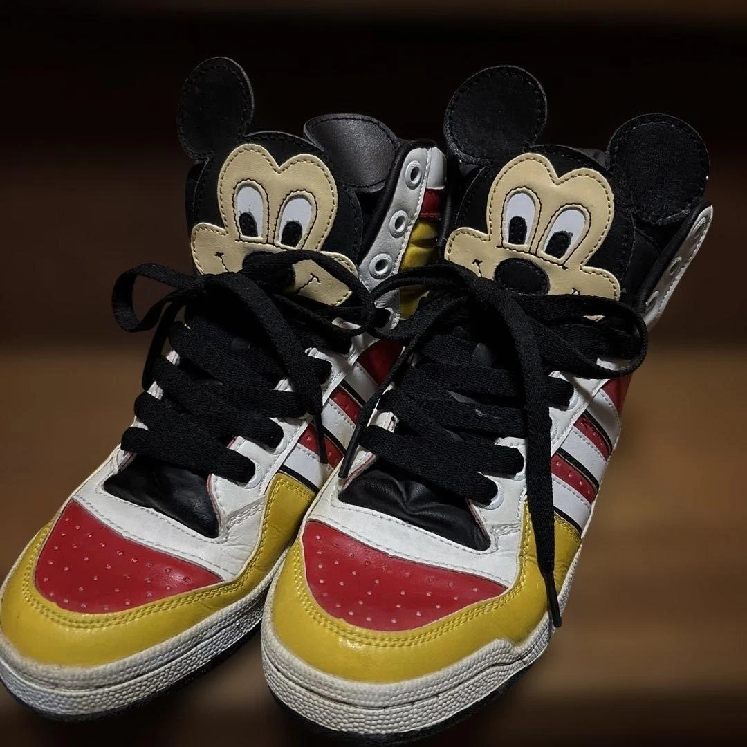 Disney x adidas Jeremy Scott High Mickey Mouse for Sale