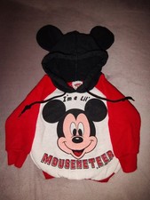 Vintage Disney "Lil Mouseketeer" Babies Sweatshirt By Jog Togs Used