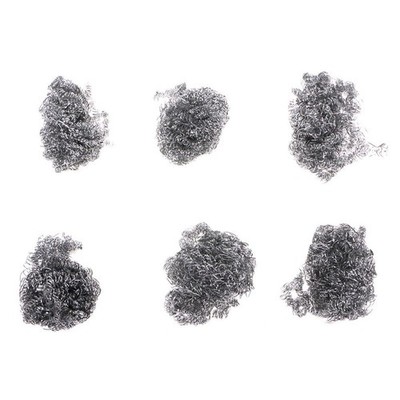 6 pcs Stainless Steel Wire Dish Scourer Cleaning Balls Kitchen Helper Tools