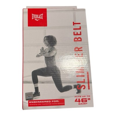 NEW Everlast Slimmer Belt Compress-X Technology 46'' Length Increase Core Temp