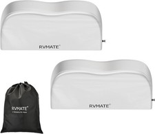 RV Tire Covers, Dual Axle Wheel Cover 2 Pack Fits 27" 27"-30" 2 PCS SILVER