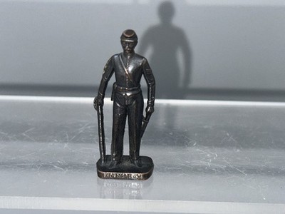 Metallfigur Nordstaaten Nordista 2 brüniert RP 1482 Patent