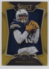 2014 Panini Select Gold Prizm 3/10 Keenan Allen #36 6m7