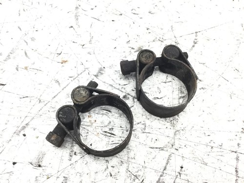 PAAR AUSPUFFKRÜMMER BÄNDER MOTO GUZZI V35 AE 350 1977 1979 PA350