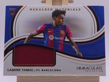 2023-24 Panini Immaculate Collection Heralded Materials Lamine Yamal #HM-LY /99 