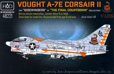Hungarian Aero Decals 1/48 A-7E CORSAIR II Si...