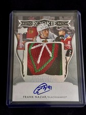 Frank Nazar 2024-25 UD The Cup Rookie Patch Auto /91 RC 🔥