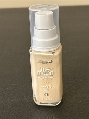 without box LOREAL True Match Super Blendable Foundation W05 Warm Light G1N