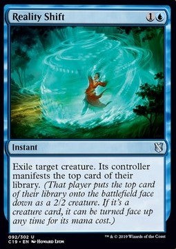 Magic/MTG Reality Shift C19-92 Uncommon Englisch Good
