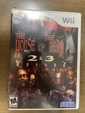 The House of the Dead 2 & 3 Return (Nintendo Wii) Complete CIB Tested