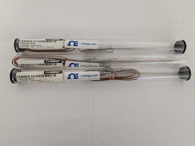 Lot of 3 Omega Engineering TJ36-CAIN-18U-6 Thermocouples, Probes