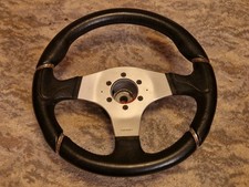 Momo sports aftermarket steering wheel and boss VW Polo Golf Scirocco mk1 mk2
