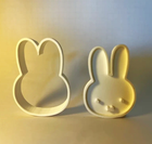 Miffy Easter Cookie Cutter Bunny Shape Plastic Spring Baking Tool