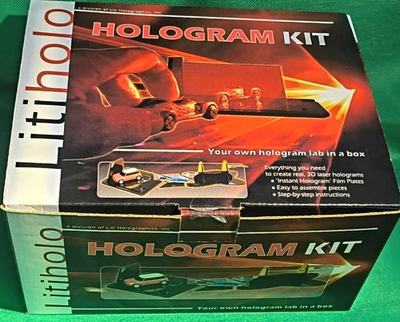 #ad Litiholo Hologram Kit With Mini Hot Rod Car UNUSED amp; COMPLETE Holographics $179.99