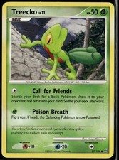 Treecko 79/100 Common Stormfront LP Pokemon Card on eBay