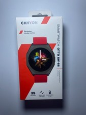 Nuevo en Caja Reloj Inteligente Canyon Otto CNS-SW86RR Correa Roja