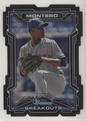 2013 Bowman Draft Scout Breakouts X-Fractor Die-Cut 86/99 Rafael Montero gh4