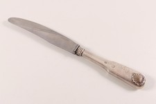 Messer Silber D&auml;nemark Christian F. Heise Tafelmesser ca. 20,5cm Muschel Jacobsm