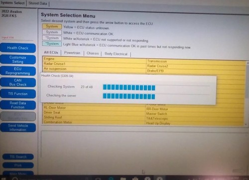 Diagnostic Laptop Scanner Code Reader For Toyota Lexus Scion-Techstream ...