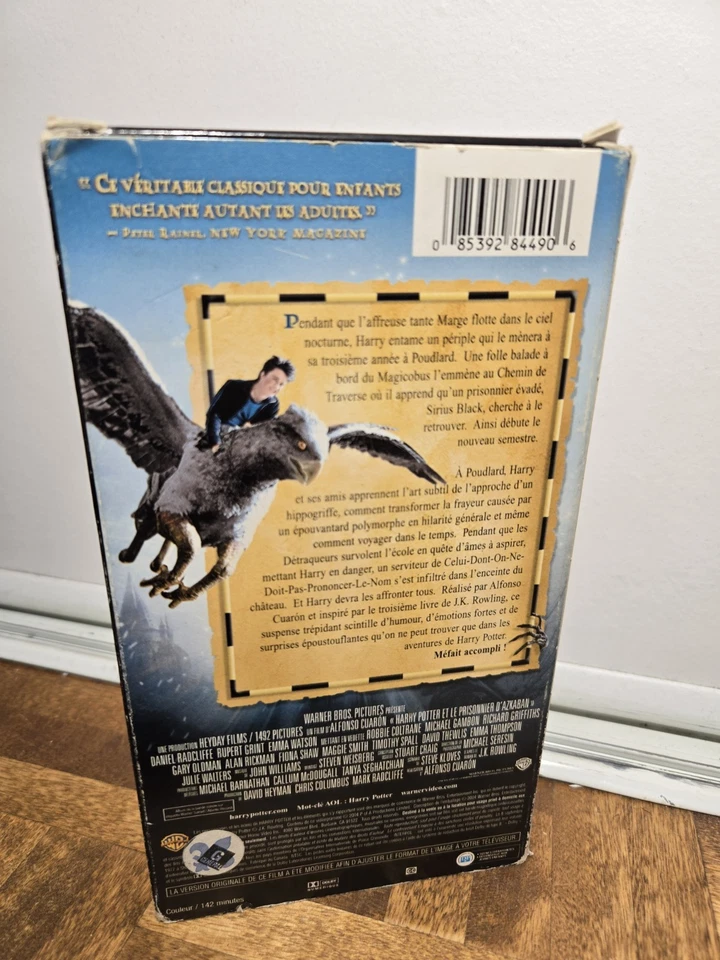 Harry Potter y el prisionero de Azkaban 2004 Vhs (VF FRANÇAIS QUEBEC) Foto 2 de 2