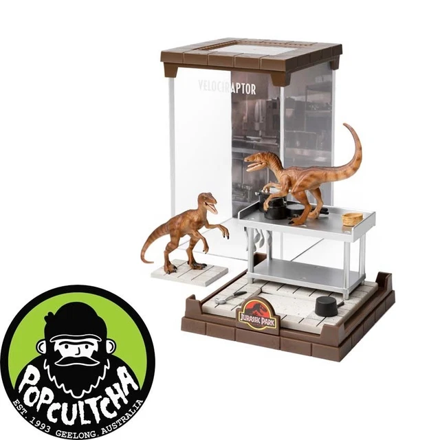 Jurassic Park - Velociraptor 7" Collectible Diorama "New"