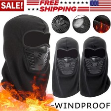 Balaclava Head Cover Full Face Mask Windproof Fleece Neck Warm for Cold Weather