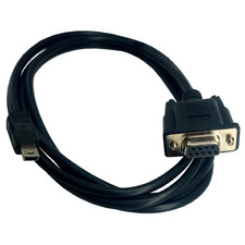 Mtueranc Usb To Rs232 Serial Adapter Usb Mini 5 Pin Male To Db9 9 Pin Female