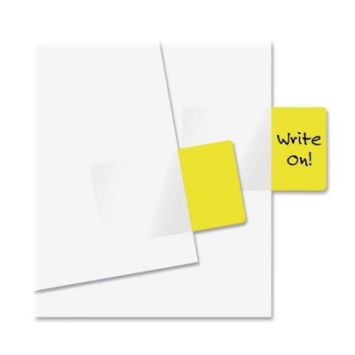 Redi-Tag RTG76805 Page Flags 1'' x 1.69'' Yellow 50/Pack