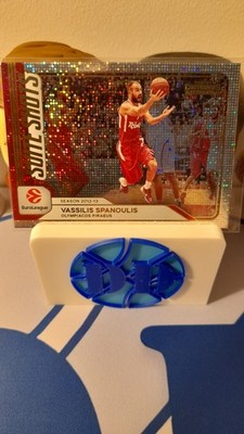 2025-26 Panini Contenders Euroleague Basketball Vassilis Spanoulis Suite Shots