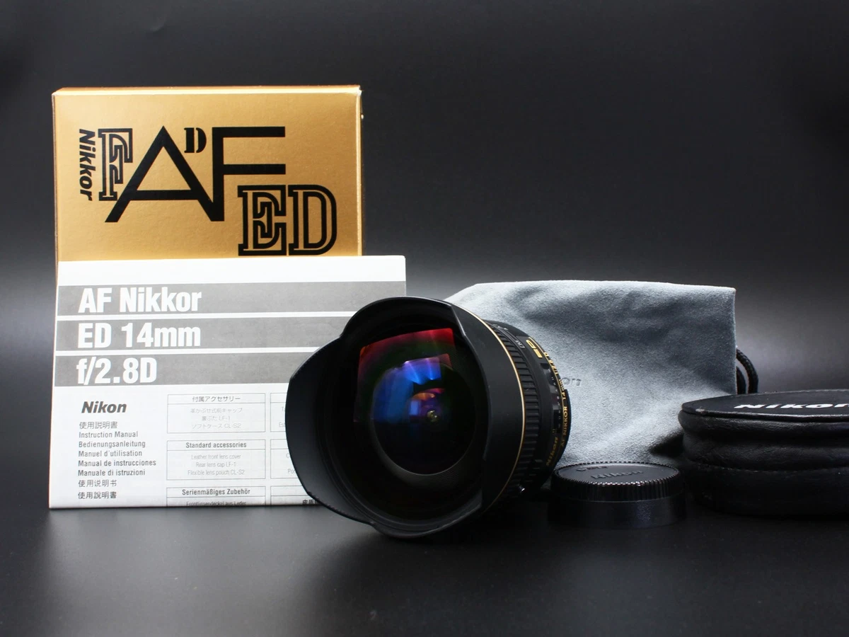 Nikon f/2.8 Camera Lenses 14mm Focal for sale - eBay