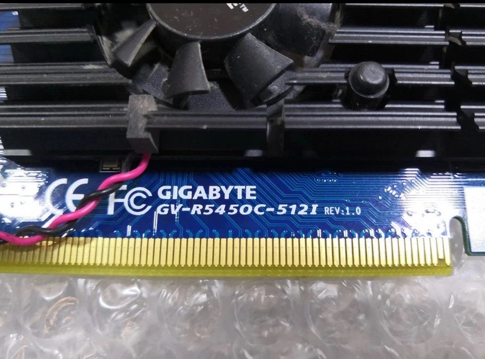 +Gigabyte ATI Radeon HD 5450 (GV-R545OC-512I) 512MB DDR3 SDRAM PCI BO PROFILE - Image 3 of 3