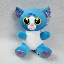 A&A Global Industries Plush Blue Cat Stuffed Animal Toy NEW