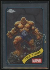 2025 Topps Chrome Marvel The Thing #109