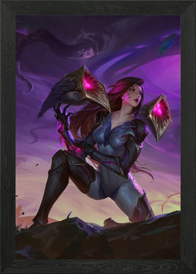 Daughter of the Void v Framed Wall Art Poster Canvas Print Picture