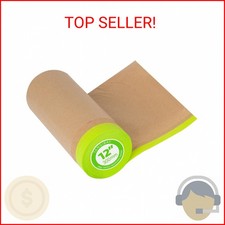 Tangibay Pre-Taped Masking Paper for Painting - 12 inch x 50 feet Tape and Drape